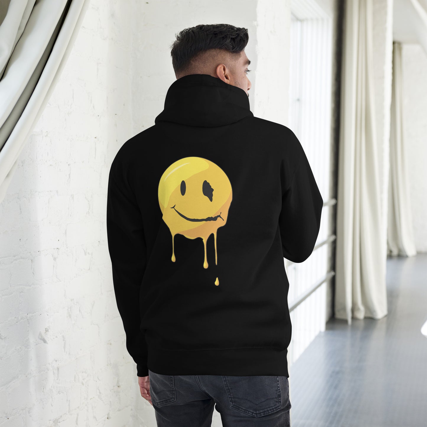 Smile Is The Key - Sudadera con capucha unisex