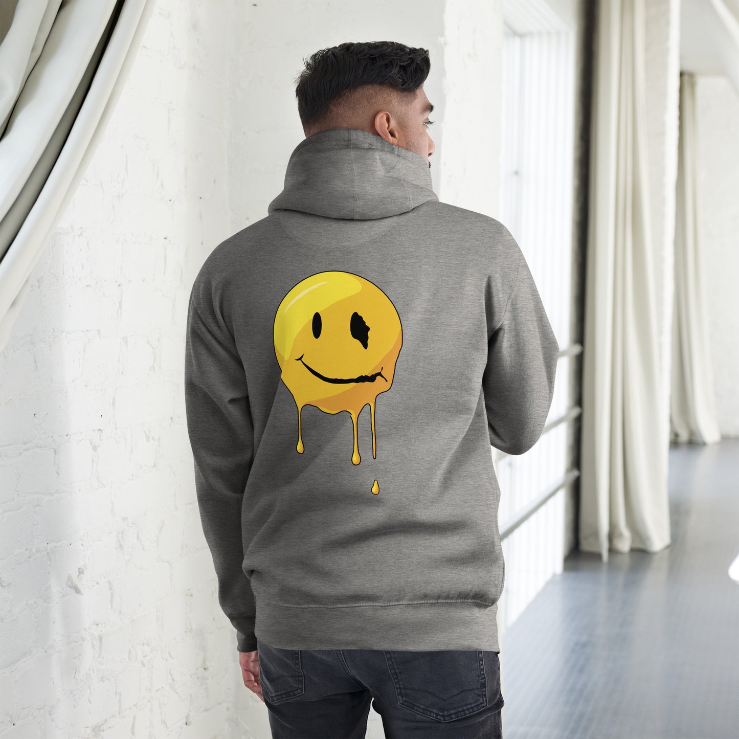 Smile Is The Key - Sudadera con capucha unisex