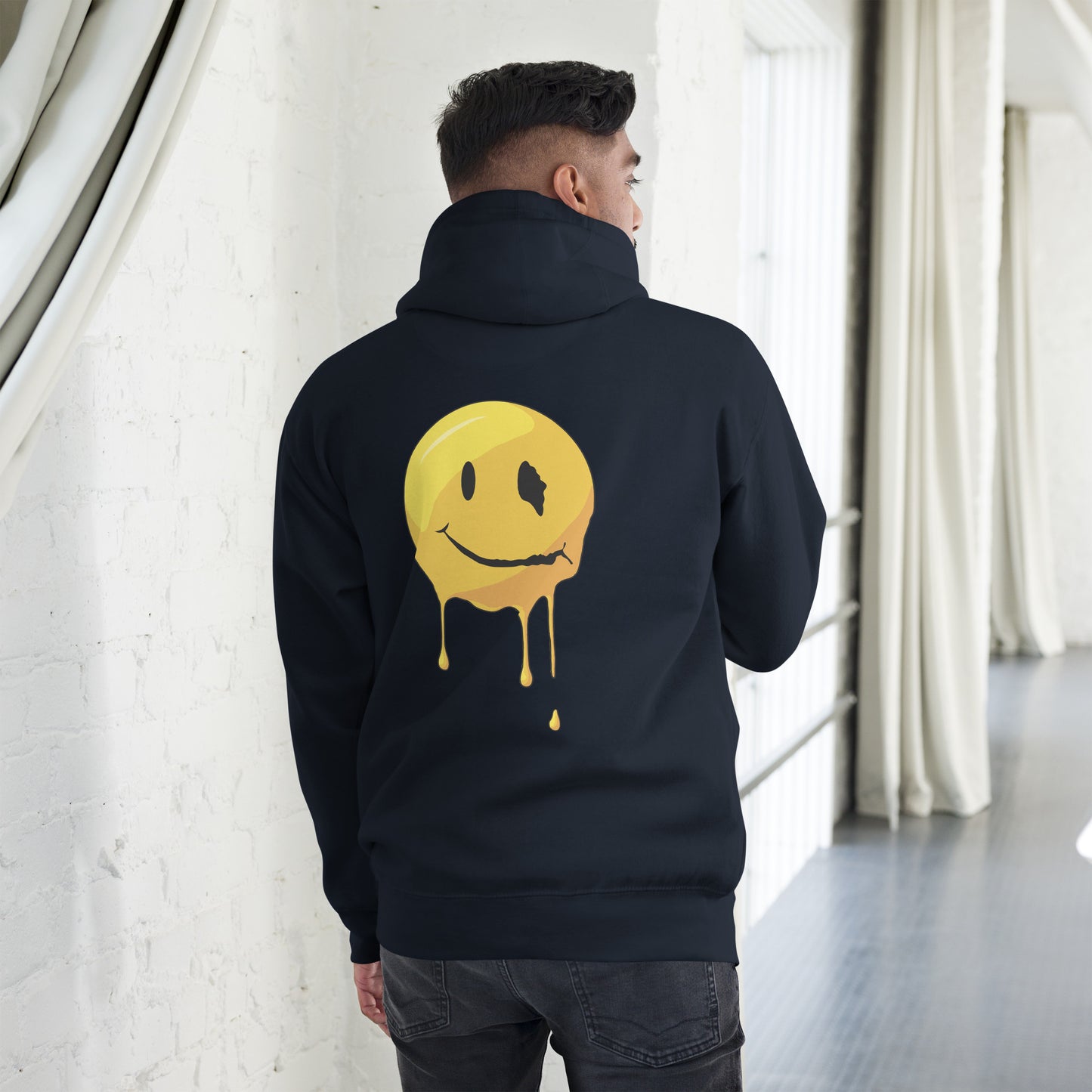 Smile Is The Key - Sudadera con capucha unisex