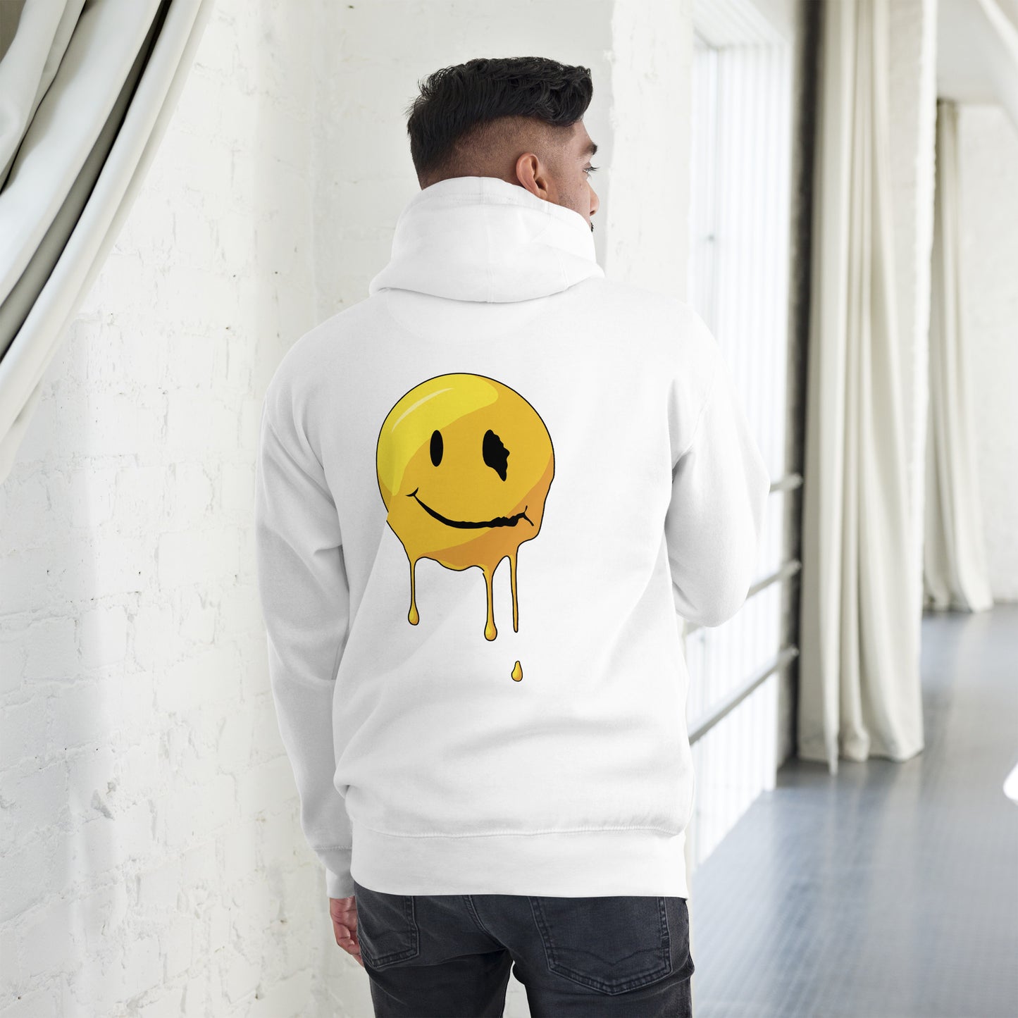 Smile Is The Key - Sudadera con capucha unisex